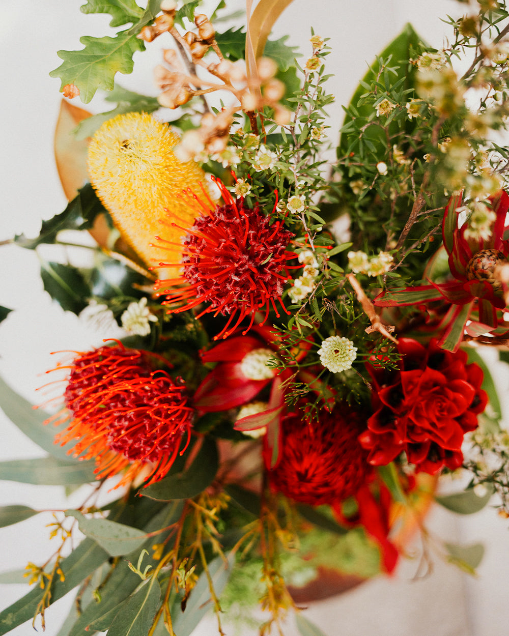 Festive Arrangement with Vase