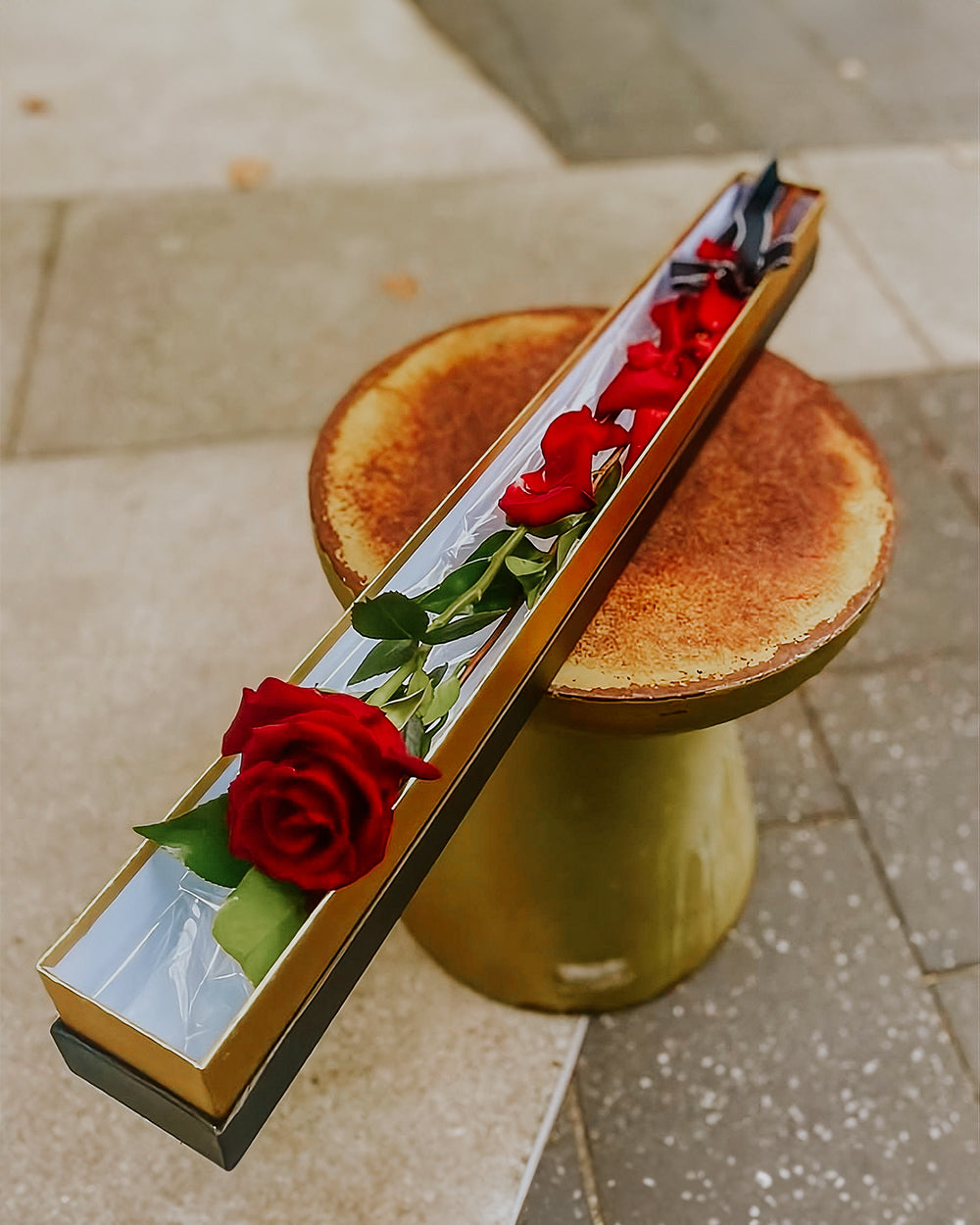 Eternal Love Elegance - Single Red Rose Gift Box